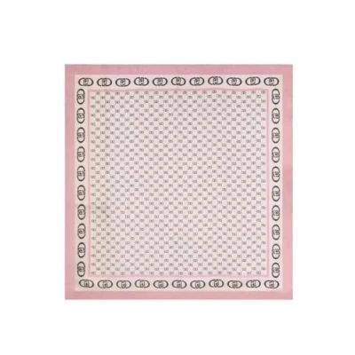 Imagen de LIU JO ECS Portalogo Pañuelo, Mujer, Talla: One Size, Rosa