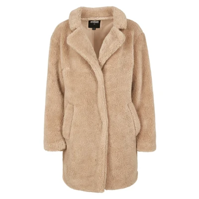Imagen de Urban Classics Curvy Abrigo de invierno, Mujer, Talla: 3XL, Sand