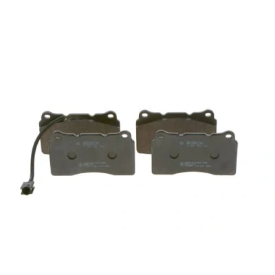 Imagen de BOSCH 0 986 494 131 Juego de pastillas freno Low Metallic con sensor desgaste incorporado Chapa antichirridos ALFA ROMEO: 159 Sportwagon