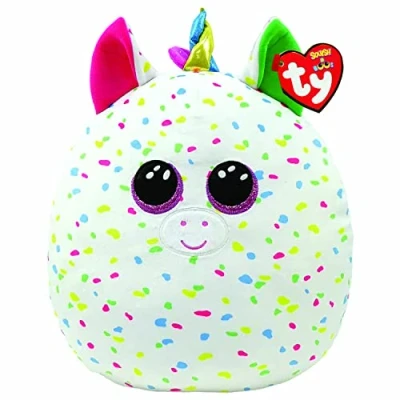 Imagen de TY Squish a Boos Cojín Harmonie el Unicornio 40 cm, Multicolor, TY39319, cm