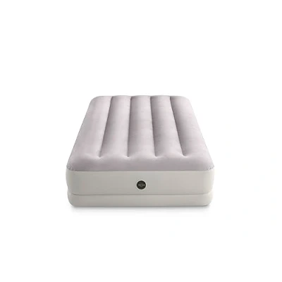 Imagen de Intex Cama Inflable Doble Dura Beam Prestige de Altura Media con USB 150, tamaño inflado: 99 cm x 1,91 m 30 (64177)
