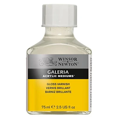 Imagen de Winsor &amp; Newton Acrílico Medio, Barniz de Brillo, 75ml Firnis Glanz, 75