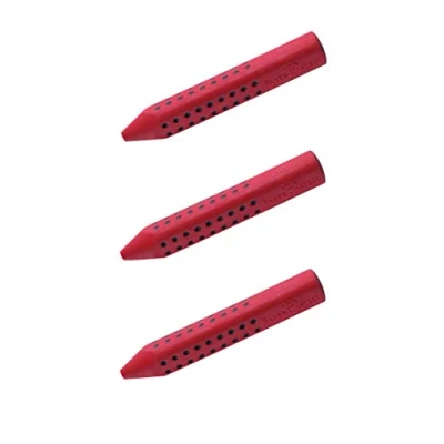Imagen de Faber Castell 187101 Grip 2001 Borrador triangular (3 rojos)