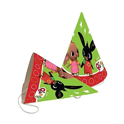 Imagen de Ciao Gorra Cono Party Bing de papel, 6 unidades, 23362