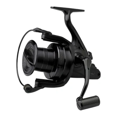 Imagen de Prologic Element XD8000FD Carrete de pesca carpa, mano derecha, 618 g, arrastre máximo 19 kg, 7 rodamientos acero inoxidable, sistema oscilación súper lenta, mango y perilla carbono