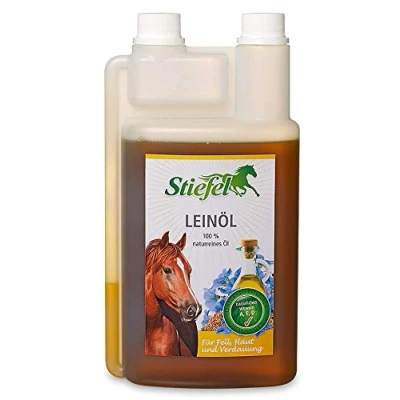 Imagen de Stiefel Aceite de linaza para pelaje y digestión (1 litro)