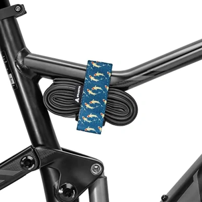 Imagen de Granite Rockband+ Correa Porta Marco de Bicicleta para Tubos Internos y Kit Herramientas Bicicleta, Adjuntando Equipo Adicional en tu Montaña (Koi)