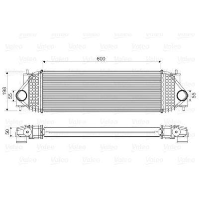 Imagen de VALEO 818662 Intercooler sin válvula EGR SUZUKI: Grand Vitara 2 SUV