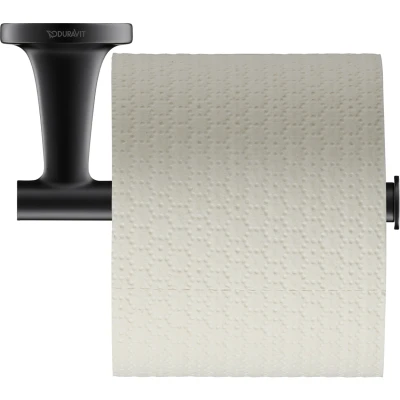 Imagen de Duravit Starck T Portarrollos de Papel, Latón, Negro Mate, Talla única