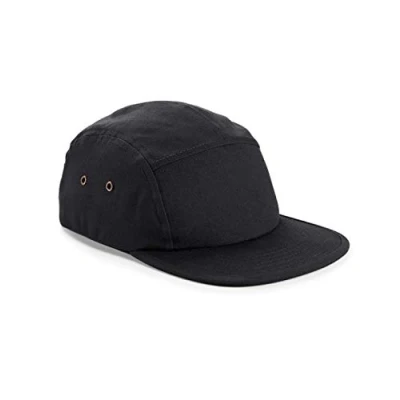 Imagen de Beechfield Canvas Gorra con 5 paneles azul marino Talla única
