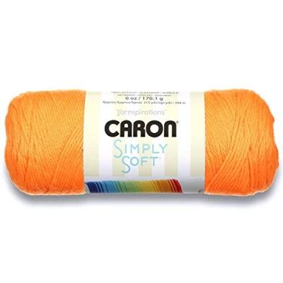 Imagen de CARON SIMPLY SOFT 170G NARANJA NEON