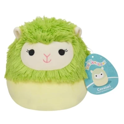 Imagen de Squishmallows SQCR05374 Cavaleri The Lime Green Alpaca, 19 cm, Multicolor
