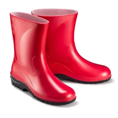 Imagen de ESTRO Botas de Agua Mujer Lluvia Goma K007 (38 EU, Rojo)