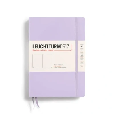 Imagen de LEUCHTTURM1917 365480 Libretas Medium (A5) 145 x 210 mm, Tapa Dura, 251 páginas numeradas, Lilac, Lisa