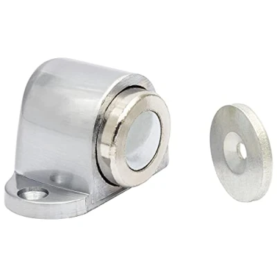 Imagen de WAGNER Tope de Puerta SNAP SHUT DESIGN, Retenedor para Fijar en el Suelo 52 x 33 30 mm, Con Magneta, Plata, Atornillar, Incluye Taco y Tornillo 15505611