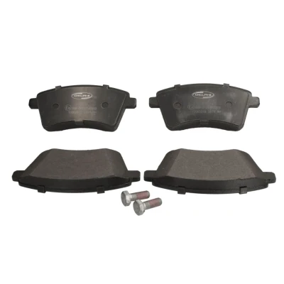 Imagen de DELPHI LP2078 Juego de pastillas freno no preparado para indicador desgaste Chapa antichirridos con accesorios RENAULT: Kangoo II / Grand