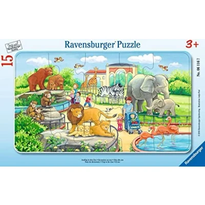 Imagen de Ravensburger 06116 Puzle excursión en el Zoo