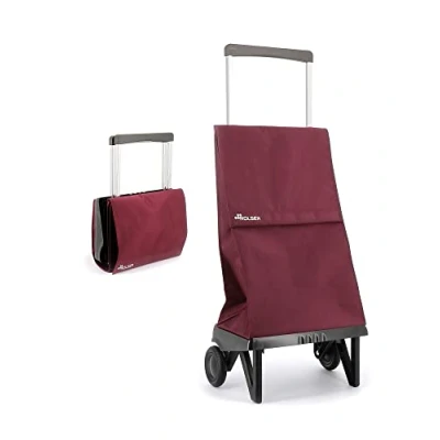 Imagen de Carro Rolser Plegamatic MF 2 Ruedas Plegable Burdeos