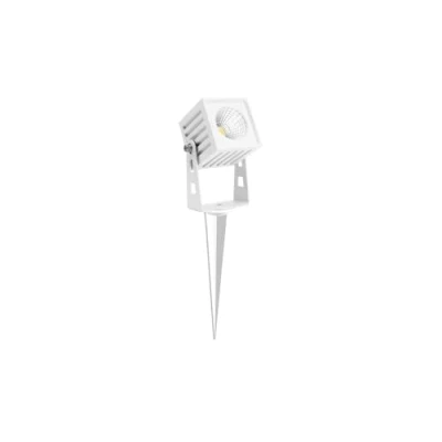 Imagen de Beneito Faure Zas Mini Proyector LED regulable desde el suelo para exterior con estaca Blanco