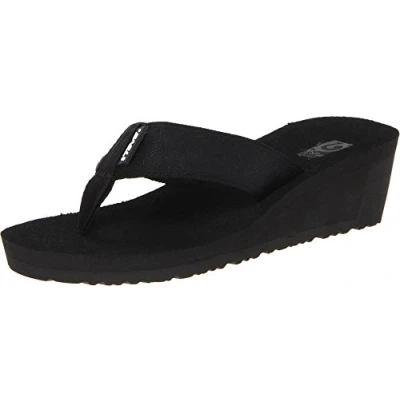 Imagen de Teva Women&#039;s Mush Mandalyn Flip Flop,Motif Black,9 M US