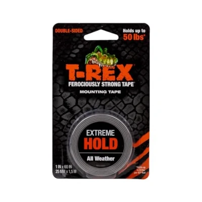 Imagen de T Rex 285337 Cinta de montaje impermeable, color negro