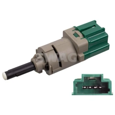 Imagen de SWAG 33 10 3317 Interruptor luces freno eléctrico CITROËN: C4 I Grand Picasso, C2 Hatchback, Berlingo II, PEUGEOT: 207 3008