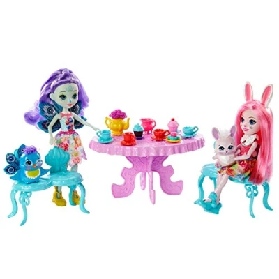 Imagen de Enchantimals Fiesta de Té con la Muñeca Bree Bunny y Accesorios (Mattel GLD41)