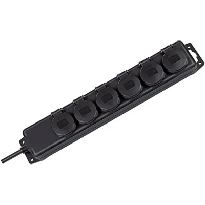 Imagen de Brennenstuhl multiprise premium line avec parasurtenseur 60 000a et prises chargeur usb 6 de courant 3m h05vv f 3g1,5