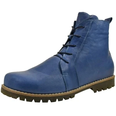 Imagen de Andrea Conti Botines de Cuero para Mujer 0342828, Talla:38 EU, Color:Azul