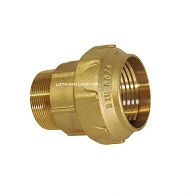 Imagen de Suinga Manguito Enlace Macho LATÓN 32 mm x 1&quot; para tubería de Polietileno