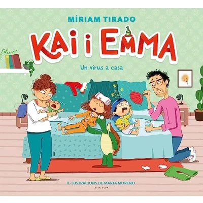 Imagen de Kai i Emma 4 Un virus a casa (B de Blok)