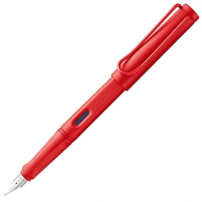 Imagen de LAMY safari cozy 020 Pluma estilográfica, edición especial, moderna en color fresa, con mango ergonómico y diseño atemporal, grosor del plumín EF, modelo especial