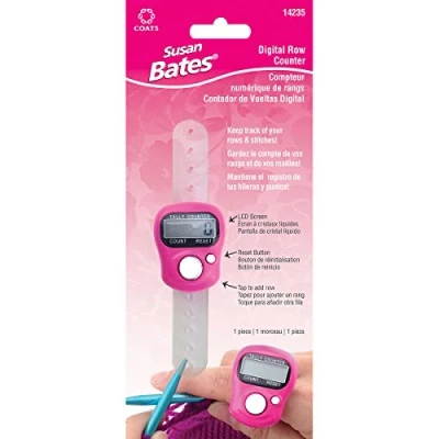 Imagen de Susan Bates Digital Row Counter Assorted Colors: Pink, Purple Or Silver