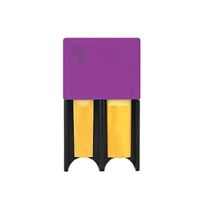 Imagen de Rico Woodwinds Reed Guard for Clarinet and Saxophone, Purple, Small