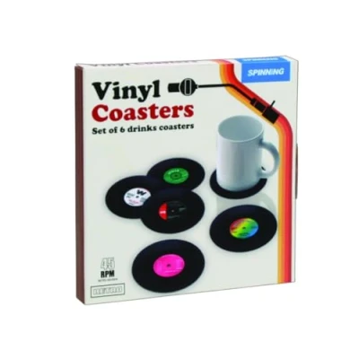 Imagen de Spinning Hat Posa Vasos de Vinilo Retro