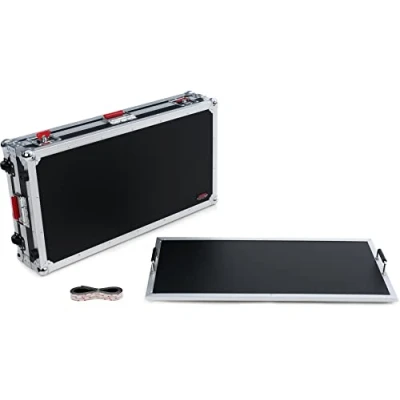 Imagen de Gator Cases Extra Large G TOUR PEDALBOARD and Flight Case para 20 25 pedales. Superficie desmontable pedalera de 34 &quot; x 17&quot; y ruedas en línea (G XLGW)