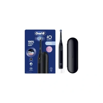 Imagen de Cepillo eléctrico Oral B iO 2, 1 cabezal, Diseñado por Braun, Negro
