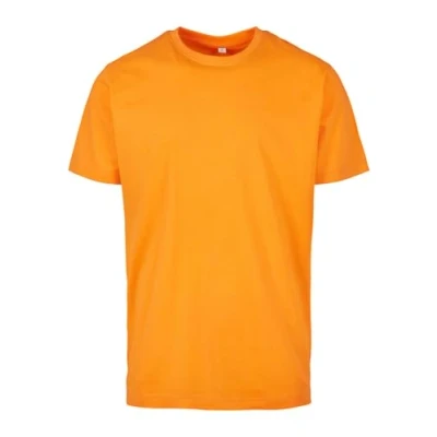 Imagen de Build Your Brand T Shirt Round Neck Camiseta, Hombre, paradise orange, M