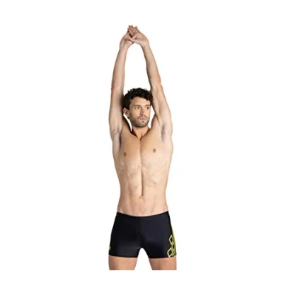 Imagen de Arena M Spirit Short Shorts, Hombre, Black/Soft Green, 80