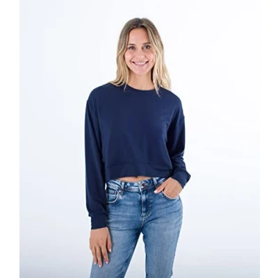 Imagen de Hurley Jersey de Gran tamaño Mood Indigo SM (US 3 5), Índigo (Mood Indigo), S