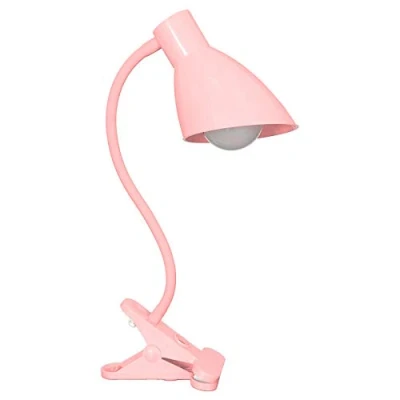 Imagen de LAMPARA DE MESA LA MANGUERA EL MODELO PINZA COLOR ROSA Solo se puede utilizar bombilla LED 5w.