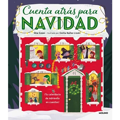 Imagen de Cuenta atrás para Navidad: Un calendario de adviento cuentos Navidad (Cofre encantado)