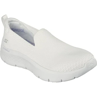Imagen de Skechers Performance GO WALK FLEX SLIP ON Zapatillas para caminar, Mujer, Talla: 38, White Tela