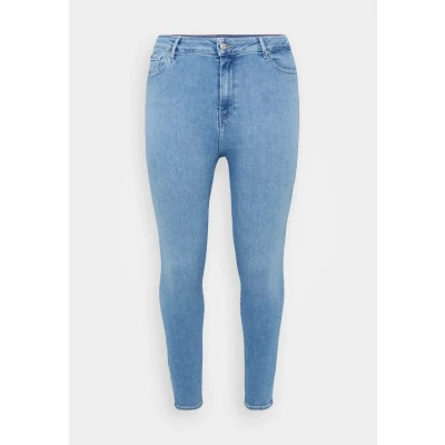 Imagen de Tommy Hilfiger Curve Harlem Vaqueros pitillo, Mujer, Talla: 50, Uma