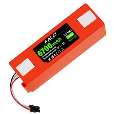 Imagen de 6700mAh Batería para Xiaomi Roborock S5, S5 MAX, S50, S6, S6 MaxV, S7, Q7 MAX V Ultra Pure, Vacuum 1, Mijia 1 ª y 2 Generación Robot Aspirador