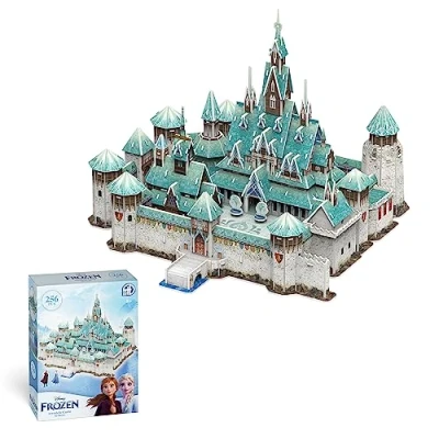 Imagen de University Games Disney Frozen Arendelle Castle 3D Puzzle (U08459)