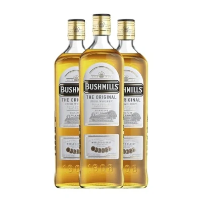Imagen de Whisky Blended Bushmills Original 70 cl (Caja de 3 Botellas cl)