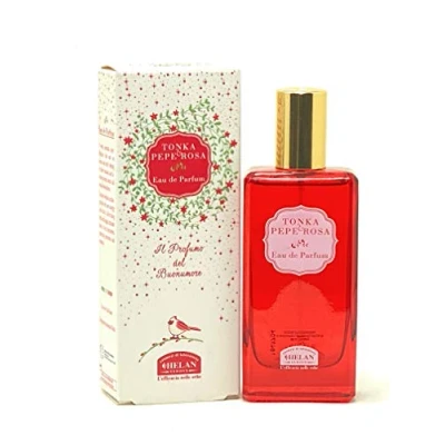 Imagen de Helan, Tonka &amp; Pepe Rosa, Perfume Mujer, Eau de Parfum con Fragancia Femenina Aroma Intenso y Aromático Notas Finales Vainilla 50 ml Made in Italy