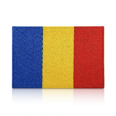 Imagen de Finally Home Parche termoadhesivo con la bandera de Rumania, 7,5 x 5 cm, rumana