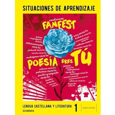 Imagen de Proyecto: FanFest Lengua Castellana y Literatura 1 ESO. Situaciones DE aprendizaje (CUADERNOS SITUACION APRENDIZAJE)